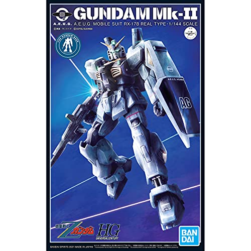 Bandai HG 1/144 Gundam Base Limited Gundam Mk-II miniatura 1