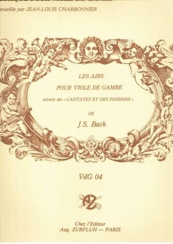 Partitions classique ROBERT MARTIN BACH J.S. - AIRS DE BACH Violoncelle