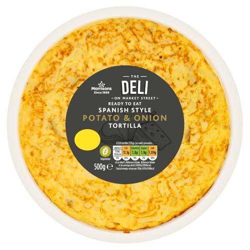 Morrisons Market Street Deli Spanish Style Potato & Onion Tortilla 500g