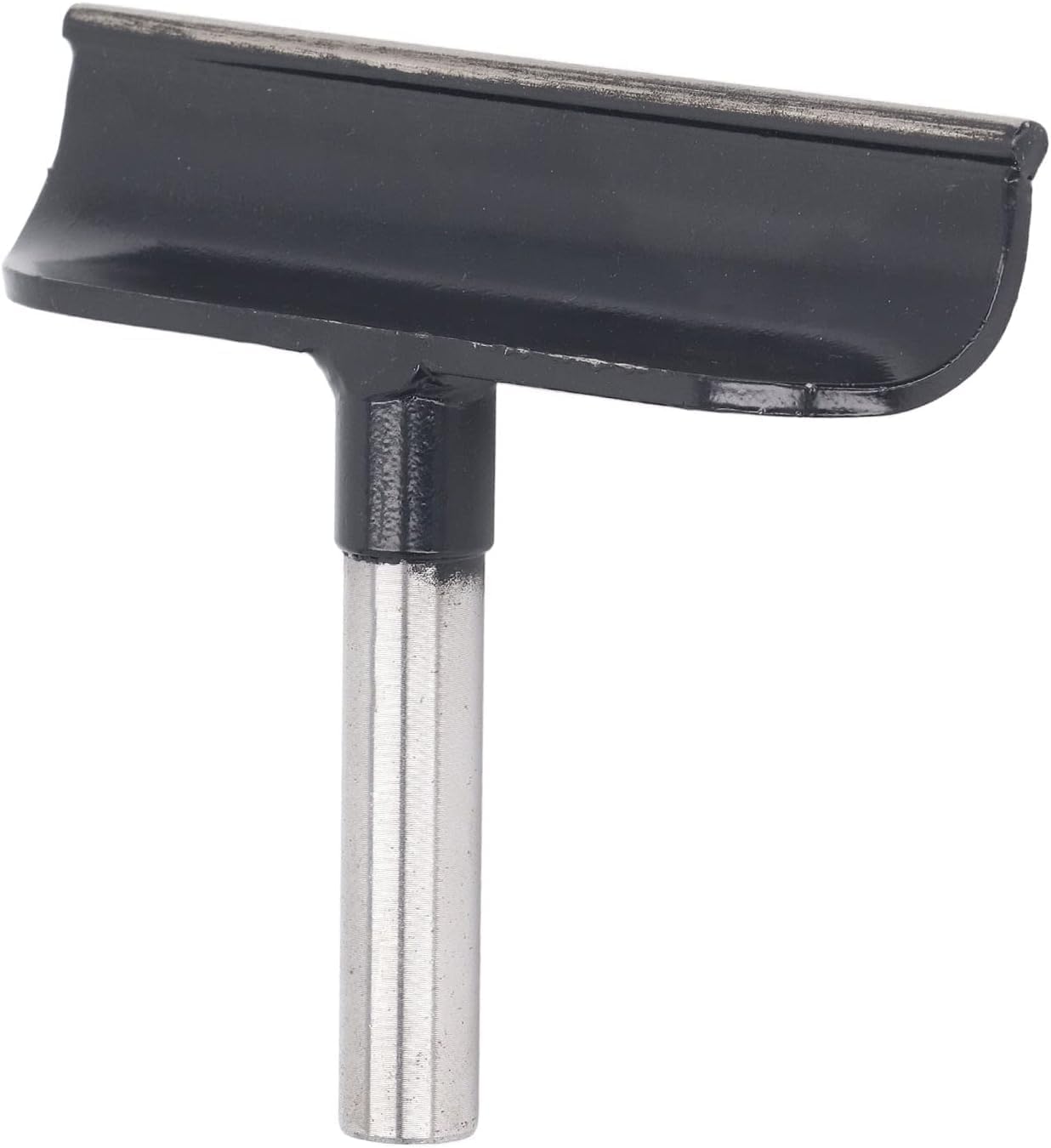 Poteau d'outil en acier pour tour à bois diamètre 16 mm longueur 15 cm support T pour accessoires de tournage bois en acier inoxydable