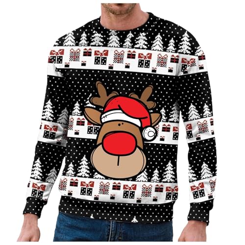 Weihnachtspullover Herren lustig, Weihnachtspullover Herren Lustig...