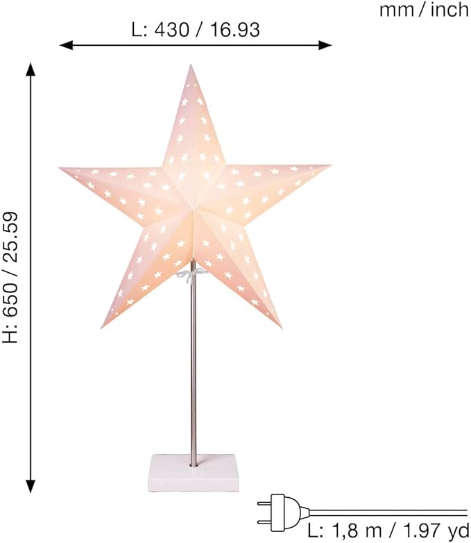STAR TRADING Bestseason vloerlamp "Star" photo 3