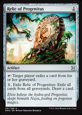Magic The Gathering - Relic of Progenitus (231/249) - Eternal Masters - Foil