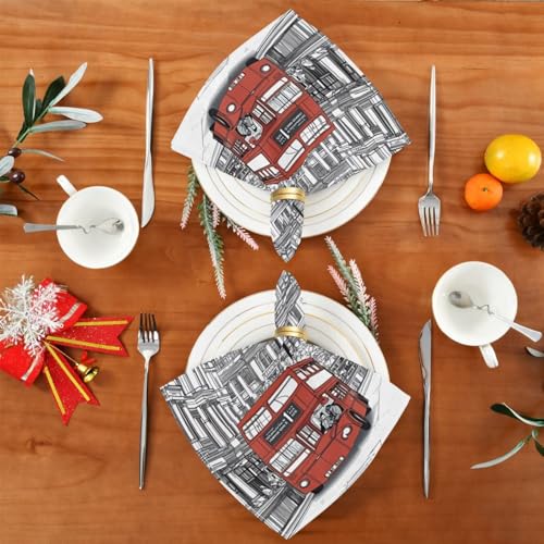 Servilletas de Tela Pack 4 Lavables 20x20 Pulgadas miniatura 5