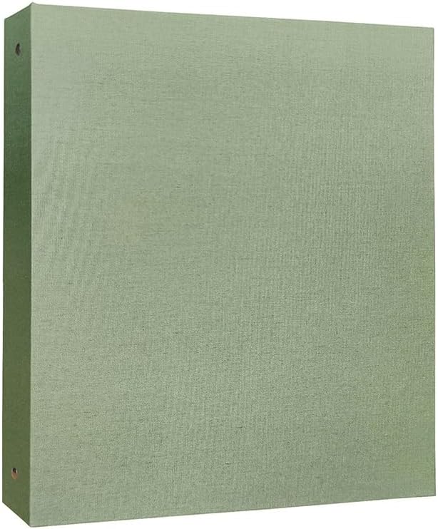 Fabric Three Hole Document Folder Loose Leaf Card Book ID Storage Photo Album Commemorative