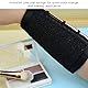 Make-up-Pinselreiniger-Armband, Nylon, Schwarz, Professionelles Stretchmaterial für die Pinselreinigung