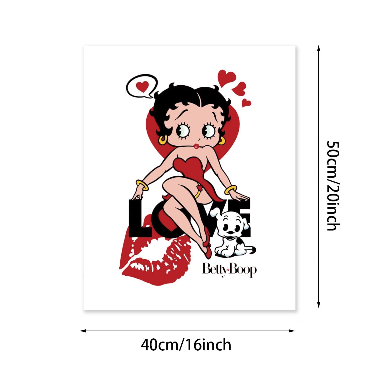 ベティちゃん　絵　額付き Amazon.co.jp: ベティちゃん ポスター 絵画 インテリア 壁紙用