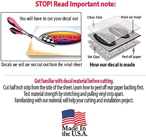 Miniatura 2 de Dos pegatinas Lowe Boat "3D Vinyl Replica" de Original - 10" de largo