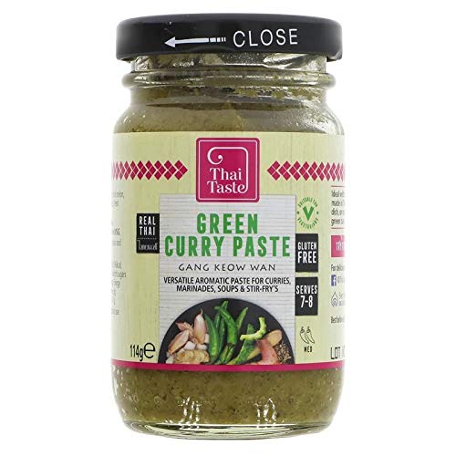 THAI TASTE | Green Curry Paste | 4 x 114g (ES)