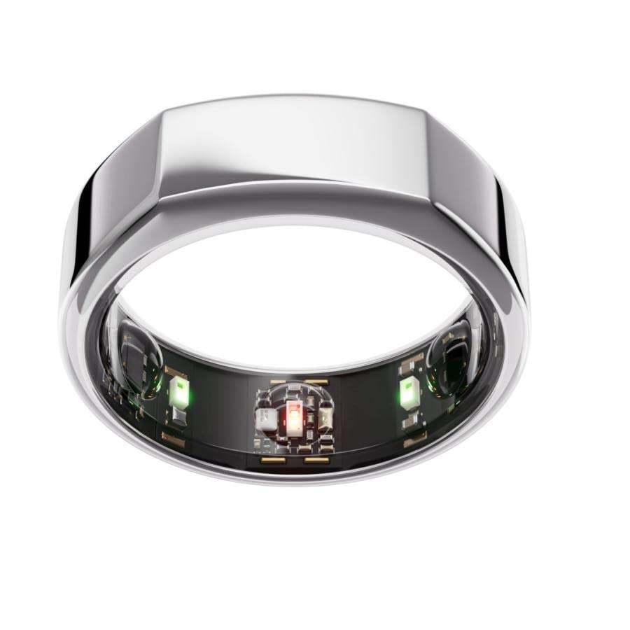 Oura Ring 3（Gen3） Heritage Silver US8 仕切っ 中古