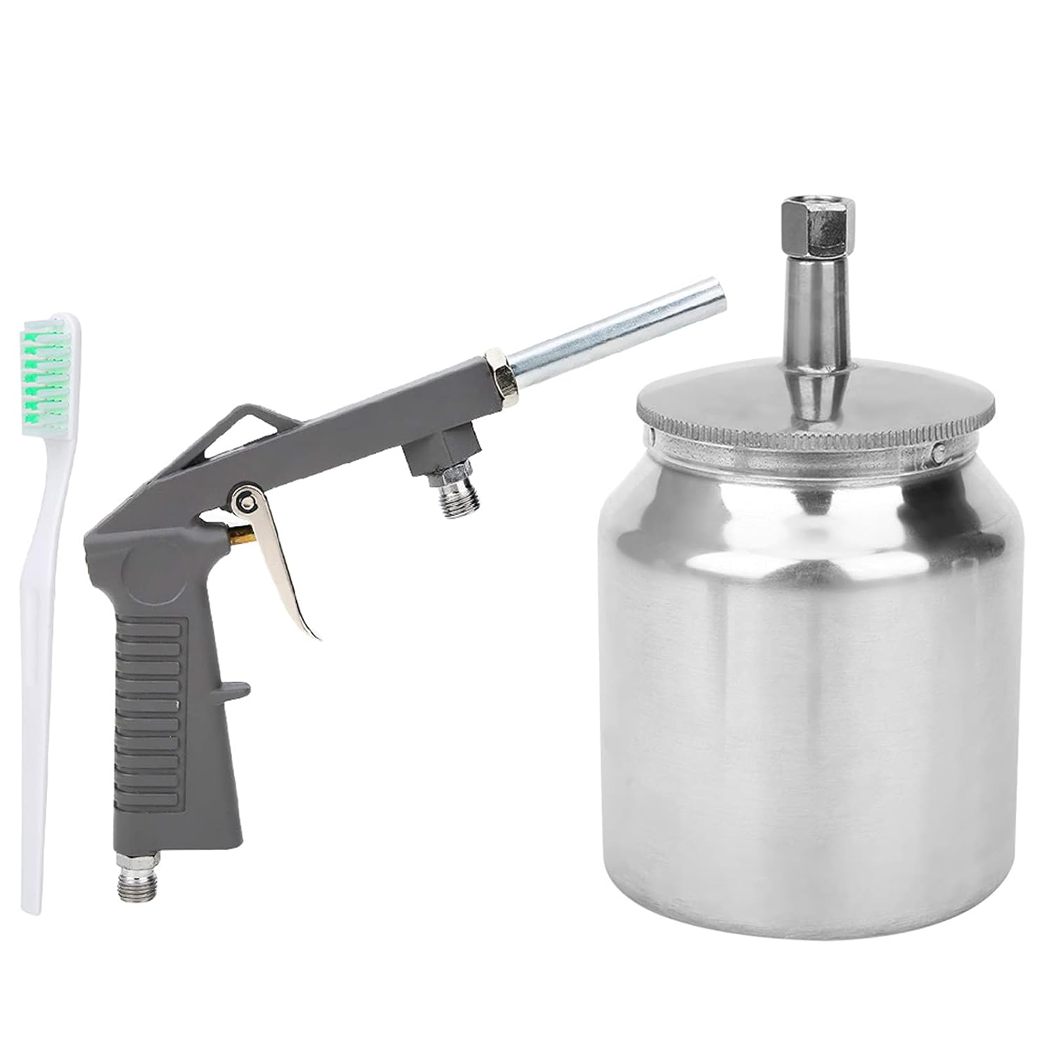 Pneumatic Paint Sprayer, 750ml Aluminum Alloy Pneumatic Spray Gun Air