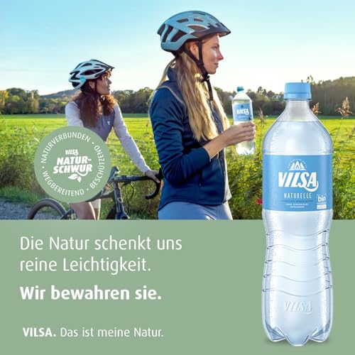 VILSA Mineralwasser Naturelle, 6 x 1,00 l PET – Bild 6