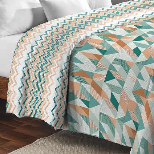 Image of HOME ELEGANCE by Mytrident Printed AC Comforter Set Double Bed | Quilt Blanket for Summer| King Size | 220 cms x 240 cms | Rustic
