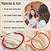 LPBeads 6mm Red Carnelian Bracelet with Handmade Rope Bracelet Size Adjustable Natural Stone Crystal Healing Bracelets Gifts for Unisex Adults