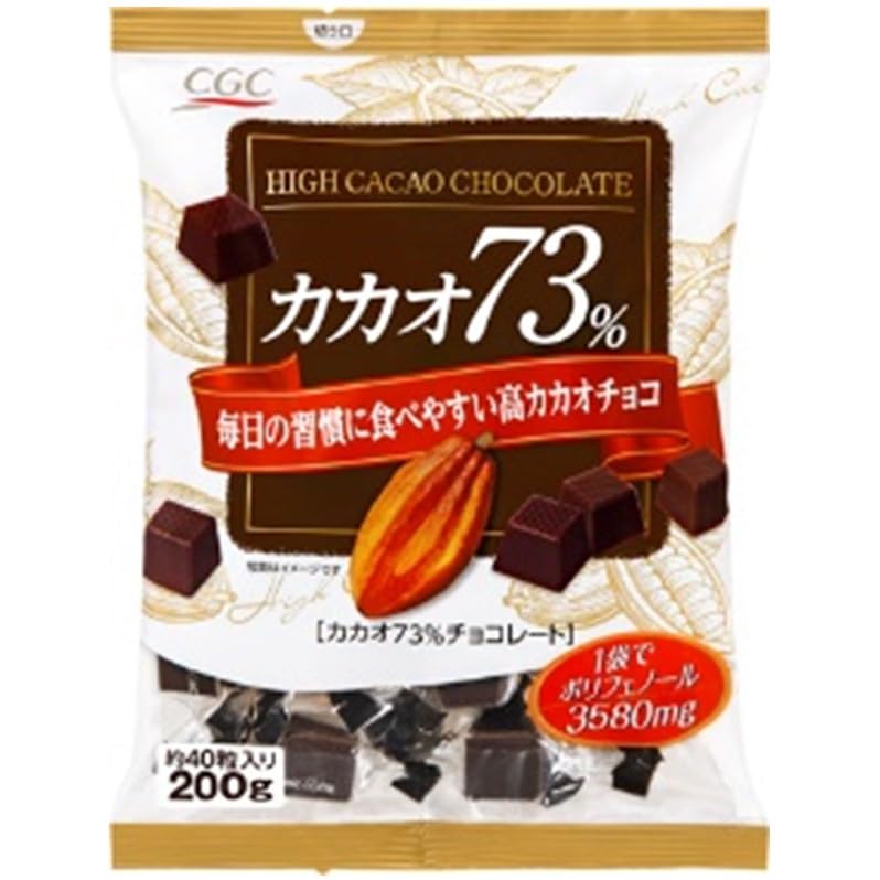 Amazon.co.jp: CGC カカオ73％チョコレート 200g : 食品・飲料・お酒
