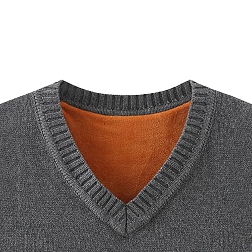 Men's V-Neck Vest Regular Fit Knit Sleeveless Pullover Sweater Knitted Cotton Casual Waistcoat2