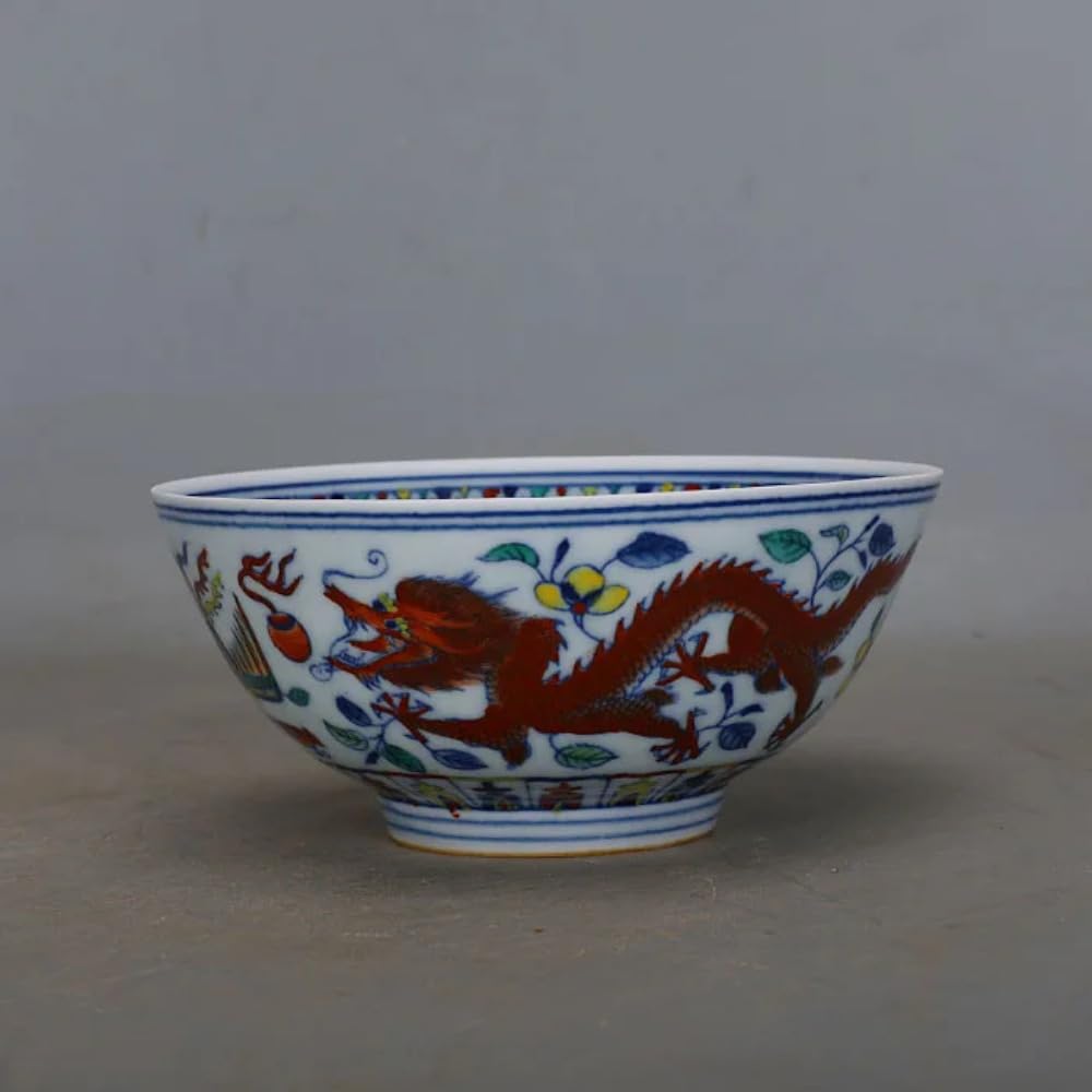 Cuenco de porcelana de 14,3 cm para mesas de estilo oriental