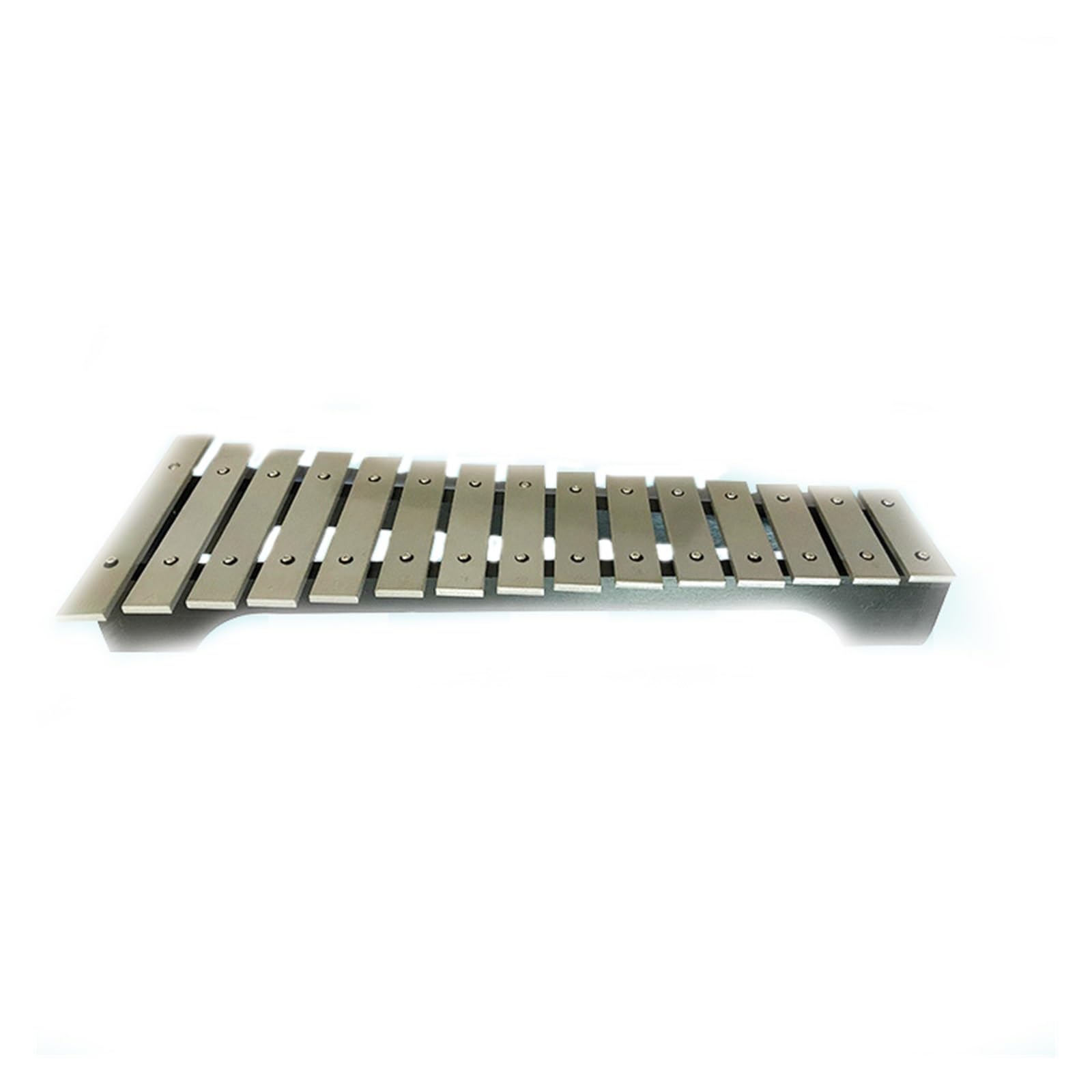 xilofono ​Legno Strumento Carillon con Piastra in Alluminio A 15 Toni Adatto A Strumenti A Percussione per Principianti E Studenti (Color : Silver)