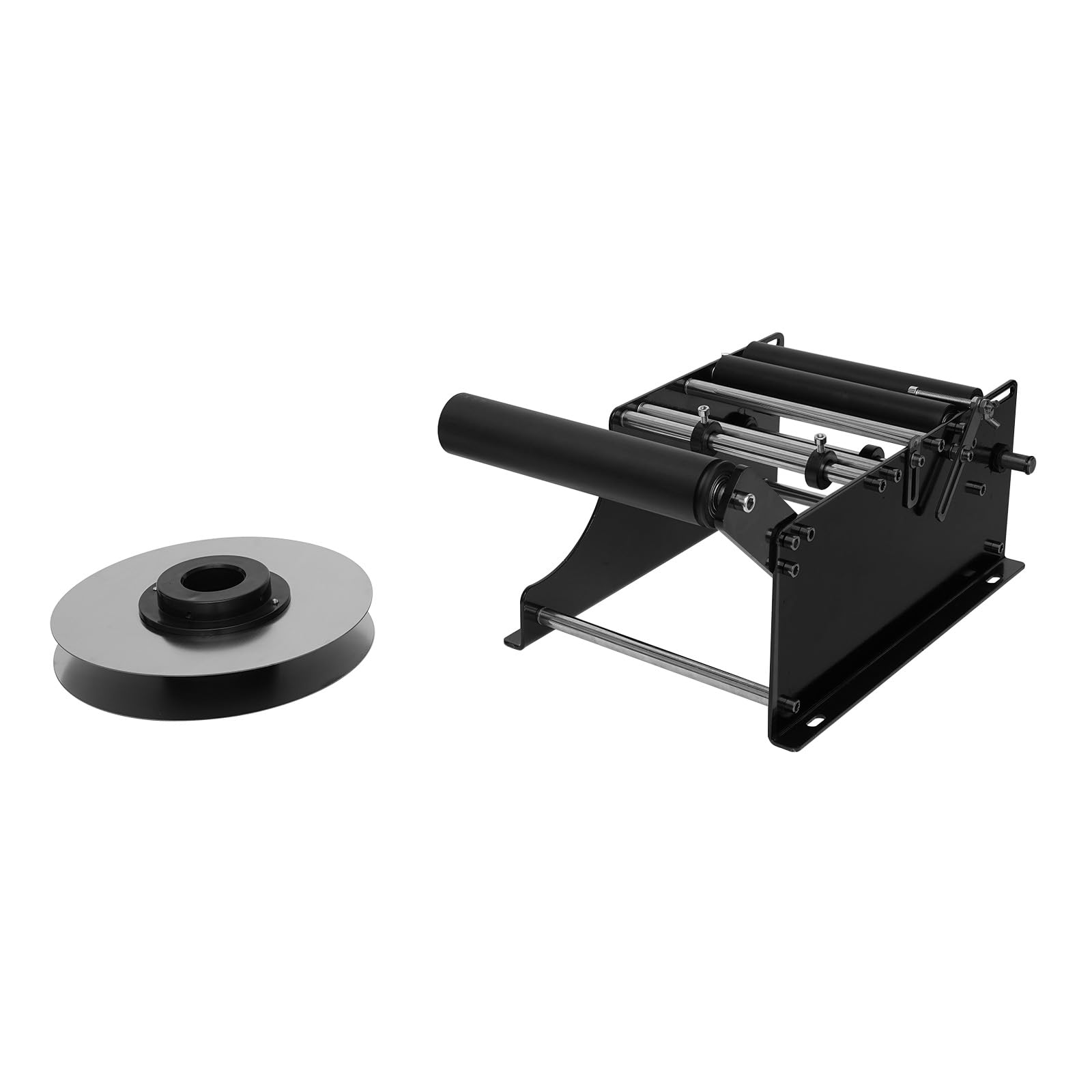 MT-30 Etichettatrice manuale per bottiglie rotonde Semiautomatica per etichettatrice regolabile ad alta precisione (±0.5 mm) per lattine e bottiglie 10-30 pezzi/min joystick ergonomico