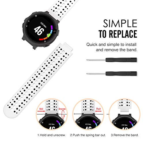 MoKo Cinturino Compatibile con Garmin Forerunner