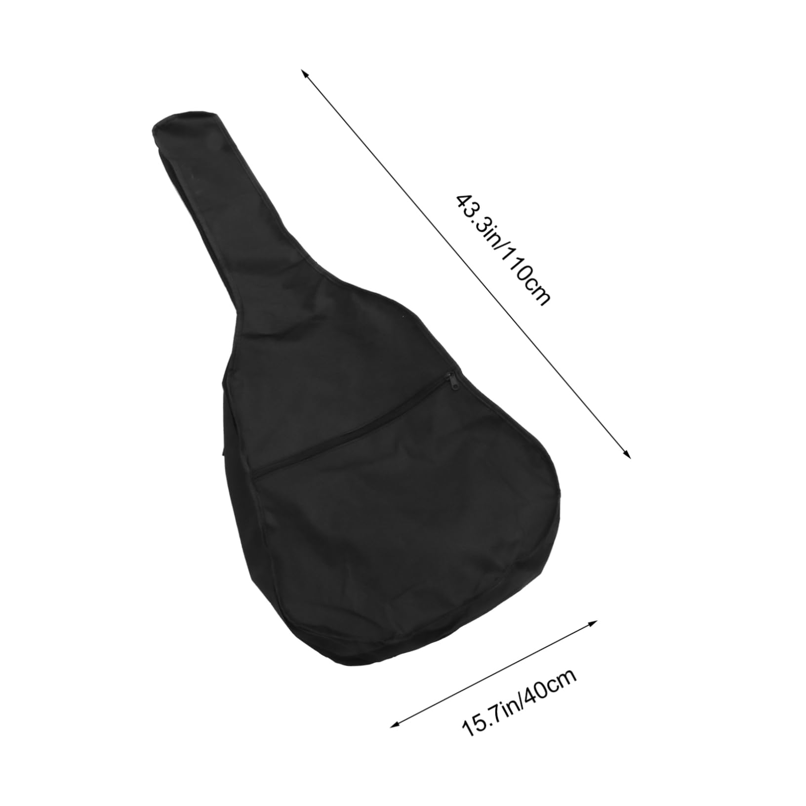 Yardwe 41 Folk Guitar Bag Soft Oxford Cloth Gig Case for Acoustic Guitars Lightweight and Breathable Design for Transporting Instruments