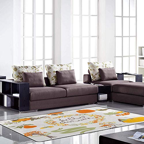 Tapis grand salon CHEHONG moderne en polyester 80X58Inch - 4