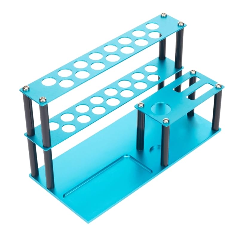 Support de tournevis bleu compact et léger pour le tri des outils
