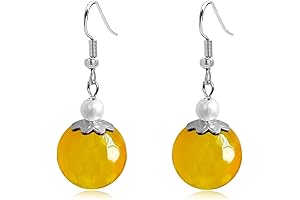 Agate Dangle Earrings: A Gemstone Symphony for Your Ears