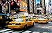 YANCONG Puzzle di Legno per Bambini Adulti 300 Pezzi Taxi Gialli A New York Time Square Puzzle Classici Dimensioni Personalizzabili