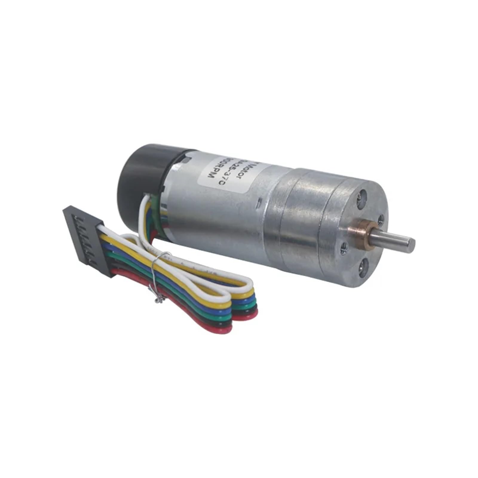 JGA25-370NB DC 6V 12V 24V High Torque Getriebemotor mit Encoder 1St(77rpm,12V)