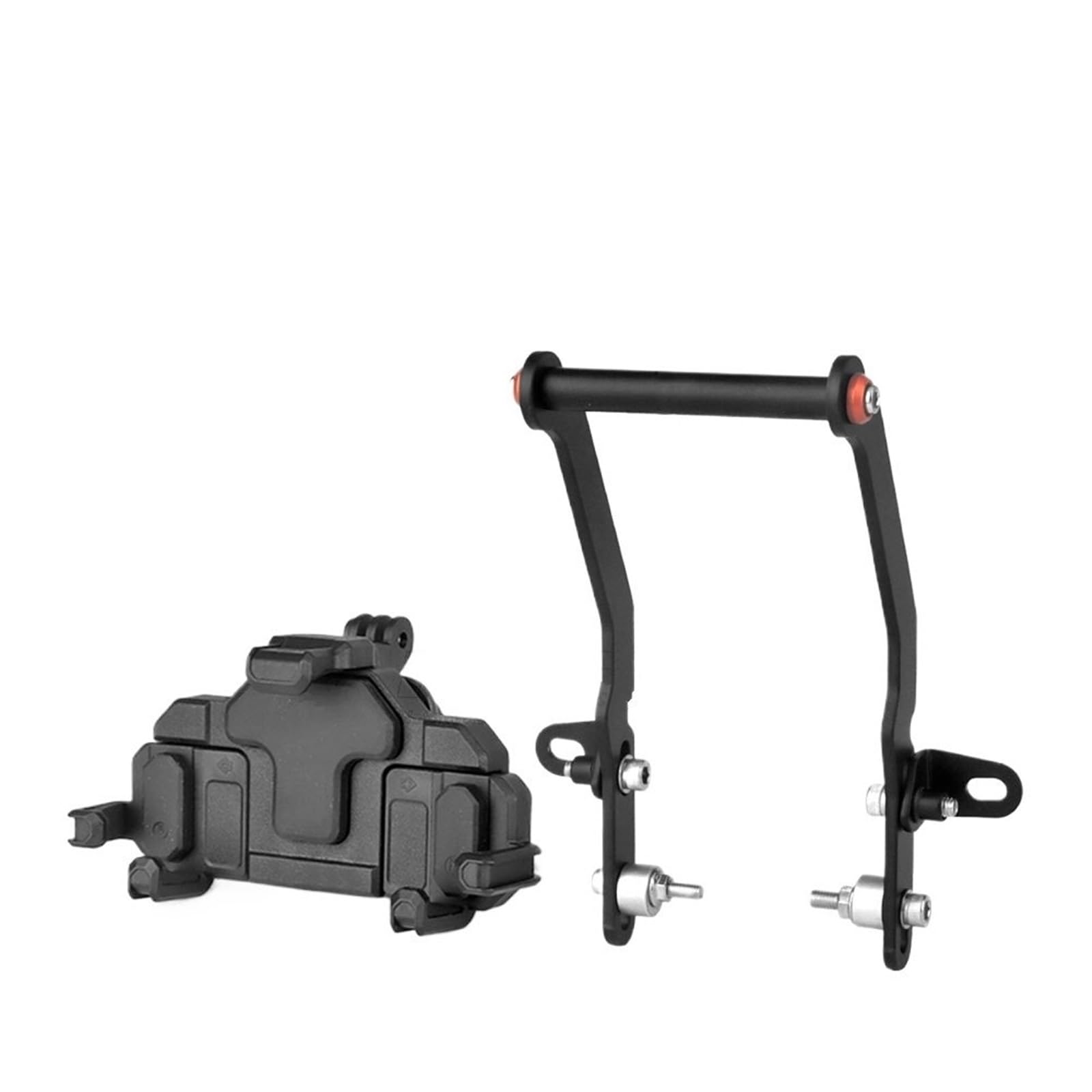 Supporto Navigazione Gps Per Supporto Di Montaggio Per Navigatore GPS Per Tiger 900 GT PRO 850 Sport, Supporto Per Estensione Manubrio Moto Portacellulare(12MM-1set)