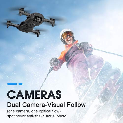 HaiMa F62 2.4G Wifi Fpv Rc Drone Quadcopter Elicottero Con Fotocamera Grandangolare 4K 16Mp Hd - Cina Nera