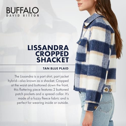 Buffalo David Bitton Women's Lissandra Ls Cropped Shacket3