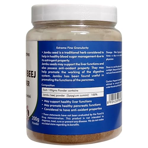 Image of Jamun Seed Powder 200 gms Pack of 1