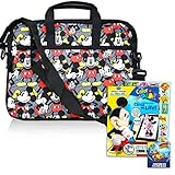 Disney Studio Mickey Mouse Tablet Case Mickey School Supplies Bundle ~ Mickey Mouse Messenger Bag...