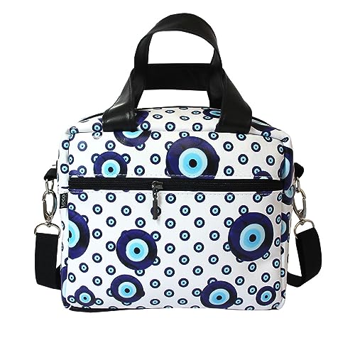 Bolsa Térmica G Lancheira Academia Trabalho - Vários Modelos, LuckBaby (Olho Grego)