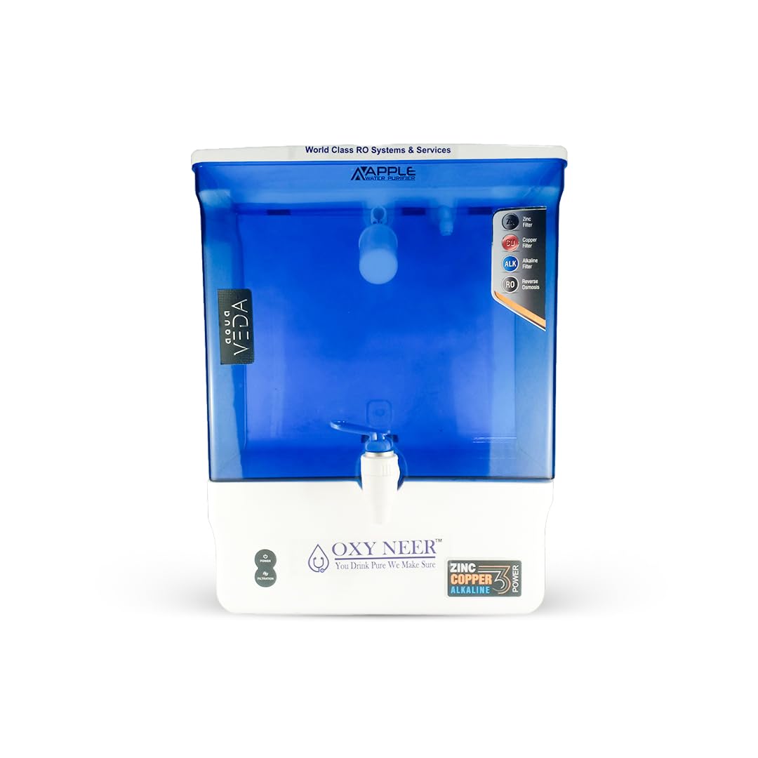 Veda - Copper + Zinc + Alkaline, RO + UV + UF Water Filter Purifier for Home and Kitchen| Works Upto 2500 TDS | 9 Liters Storage Tank | 7 Stage | White-image-39