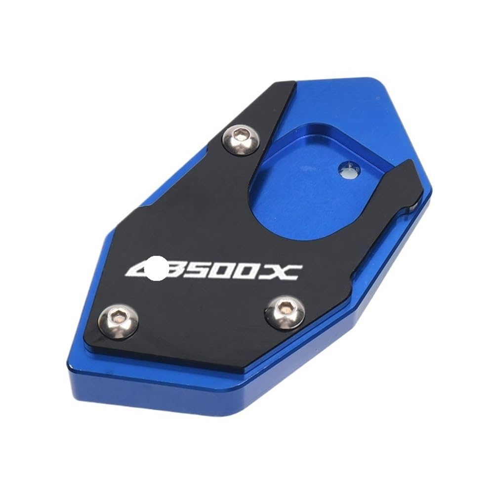 TAZGANTAX Motorcycle Kickstand Extender Pad For Honda CB500X (2019-2022) - Red - View #5