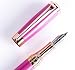 Fountain Pen Set with Case and Modern Ink Refill Converter for Executive Signature Writing - ANGEL PINK -You Get FREE Gift (eBook) Calligraphy Pens 3 Mesmerizing Color Options 100%
