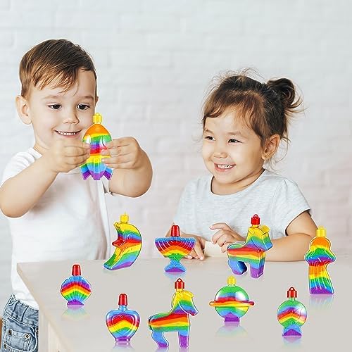 Uiifan 300피스 샌드 아트 병 목걸이 벌크 샌드 아트 공예 키트 아동용 모래 아트 용기 공예 용품 재미있는 컬렉션 병 DIY 아트 활동 그룹용 플라스틱 깔때기 포함 — 사진 5