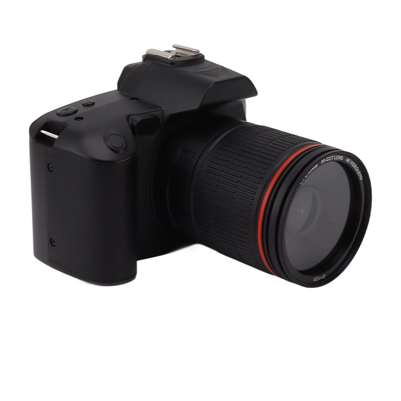 Cámara Digital 4K con Enfoque Automático, 64MP, Pantalla a Color, Zoom Digital 16x, Función Selfie, para Principiantes en Fotografía