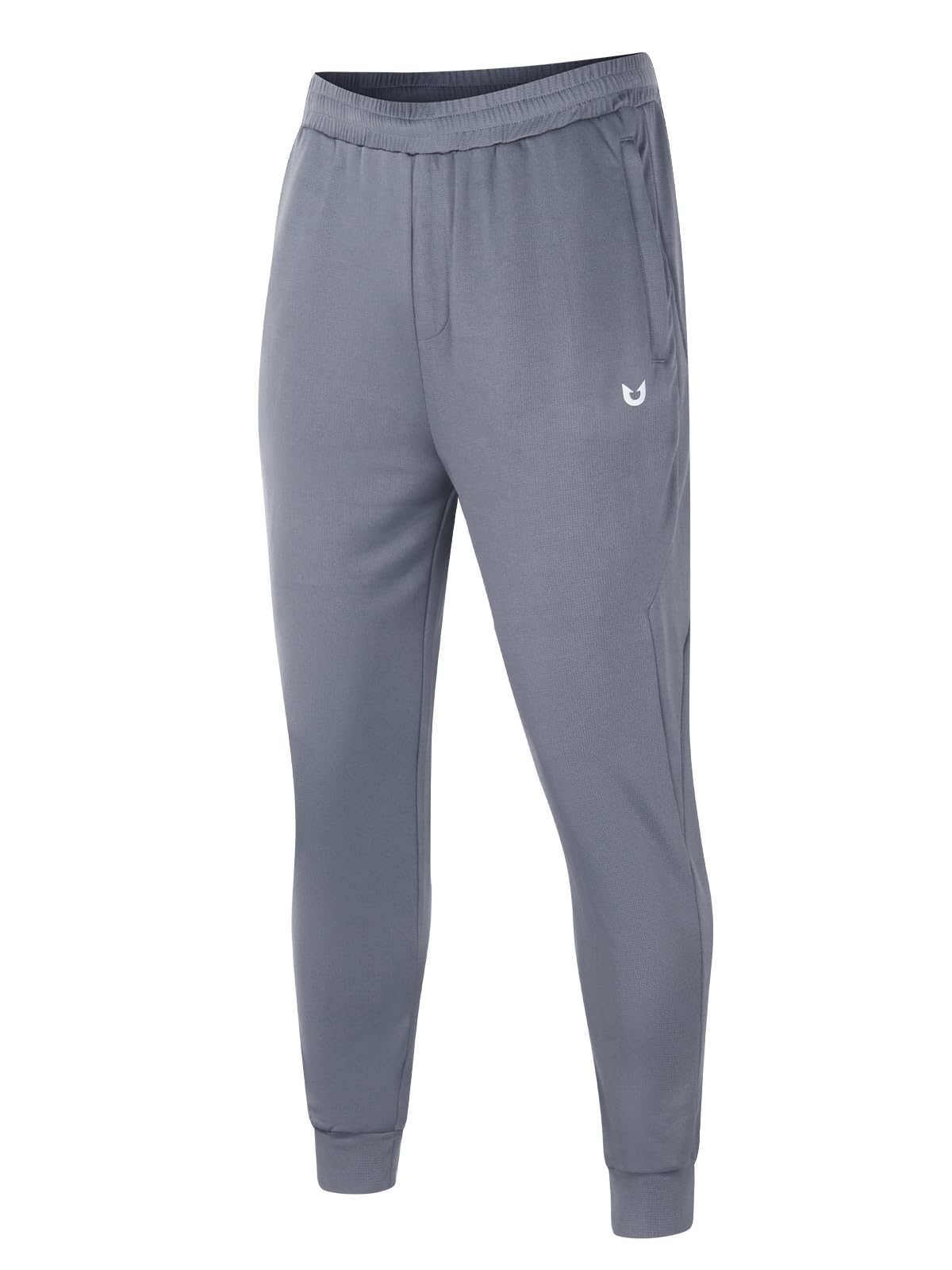 NORTHYARD Men's Athletic Running Joggers Lightweight Workout Gym Pants Jogging Pants Mesh Sweatpants Smokegrey M
