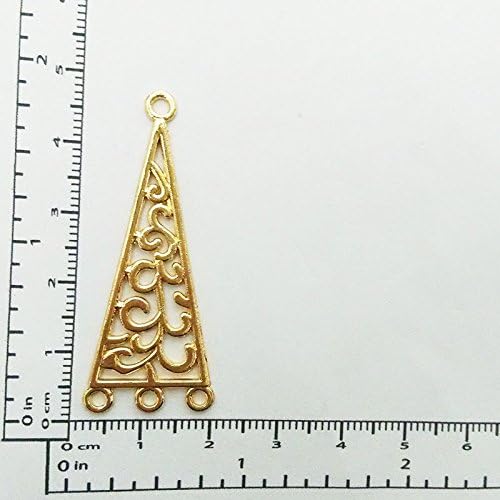 Miniatura 3 de 10 piezas de aretes de candelabro, accesorios para barra de extremo, aretes tibetanos de plata antigua, conectores de eslabones colgantes, kit de