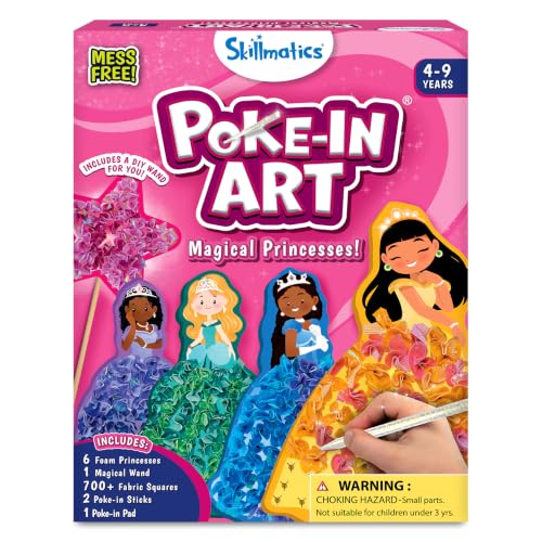 Skillmatics Poke-in Art &ndash; Magical Princesses...