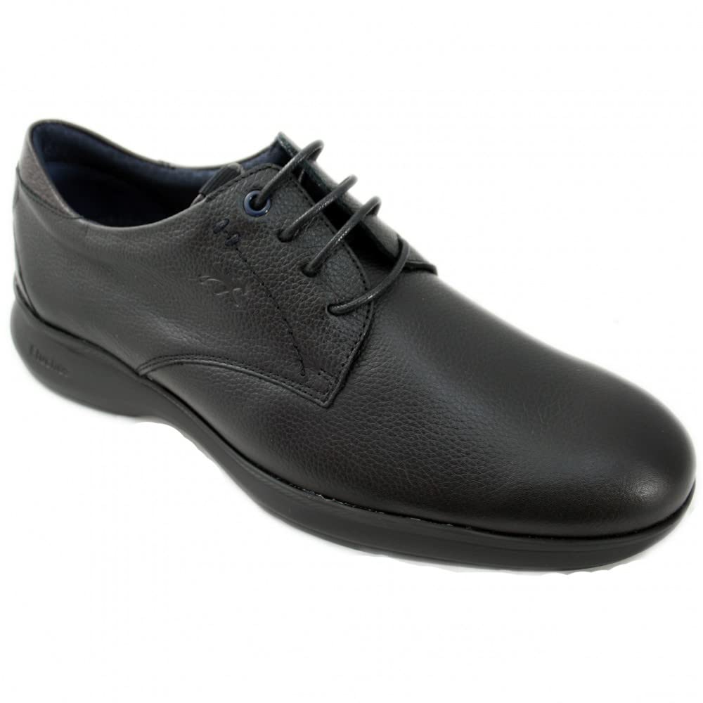 Zapato casual Fluchos m-f1330 negro, calzado pala lisa cómodo y elegante 8