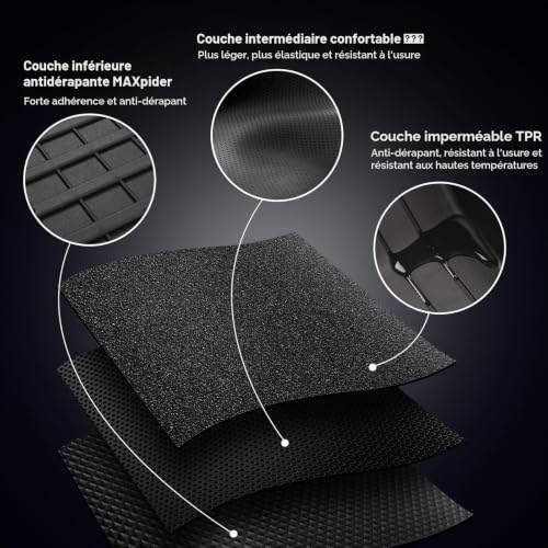 Tapis de sol pour Tesla Model 3 accessoires auto TPE 3D imperméable - 3