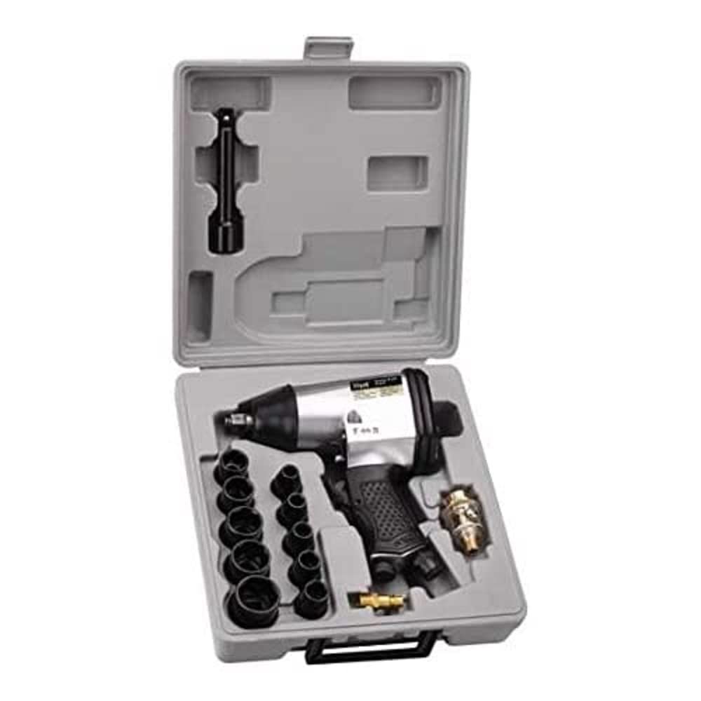 Wert W 1855 Havalı Somun Sıkma Seti, 1/2", 17 Parça