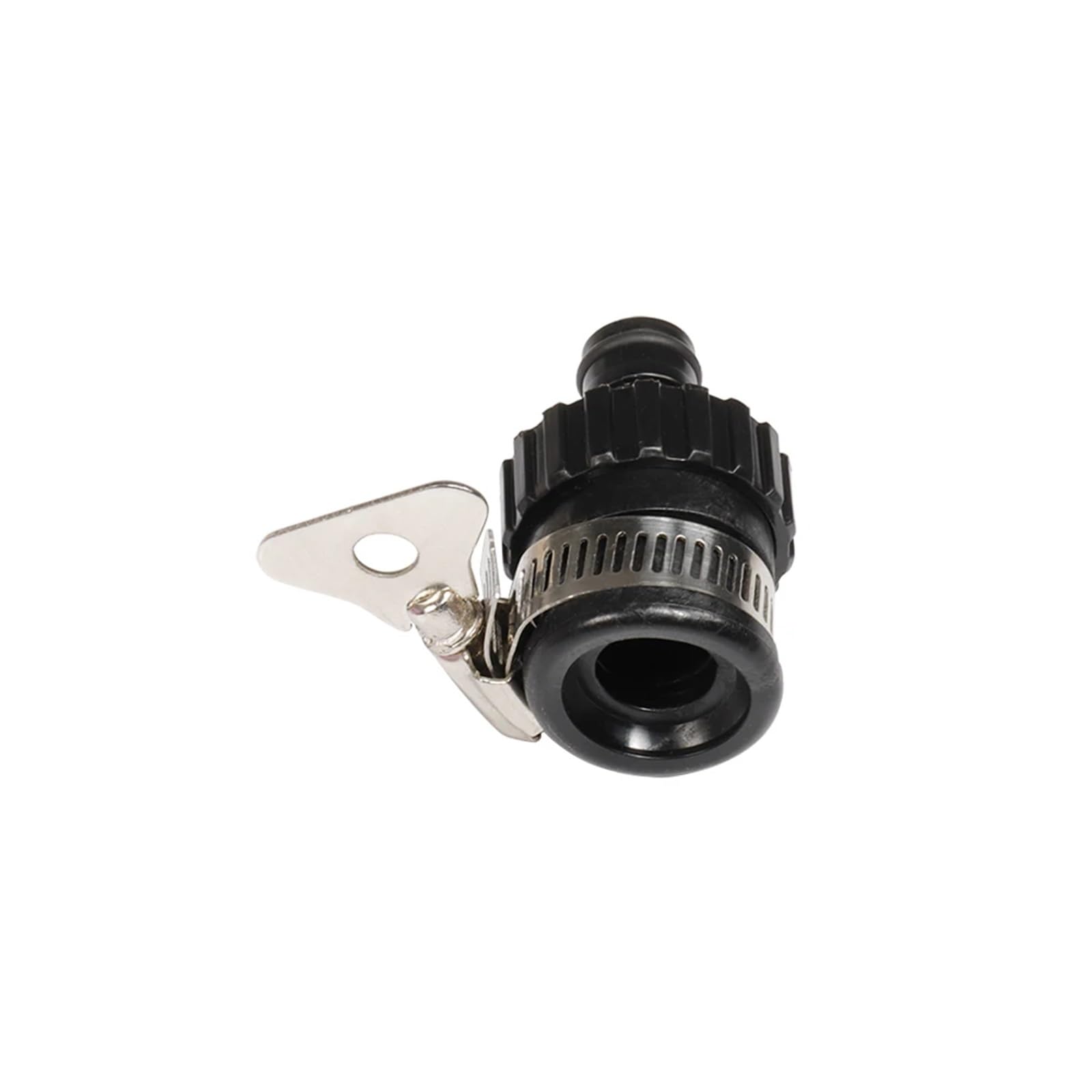 6 accesorios universales para grifo, conector rápido de latón, adaptador de riego de jardín, accesorios de manguera de riego (plateado)