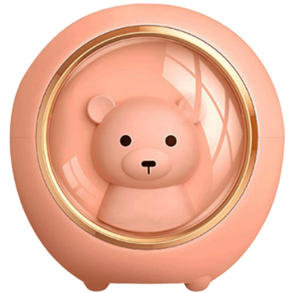 Ulepszony Leuke kleine etherische olie-diffuser met ruimtecapsule-decoratie, creatieve thuis dempen slaapkamer USB draagbare luchtbevochtiger, nachtlampje Zrelaksować się