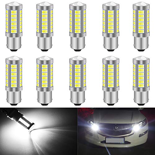 Ampoule BAU15S LED 1156PY 900 lumens blanche pour un signal de freinage ultra lumineux